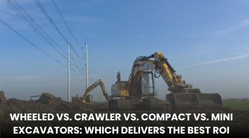 Wheeled vs. Crawler vs. Compact vs. Mini Excavators: Which One Delivers the Best ROI?