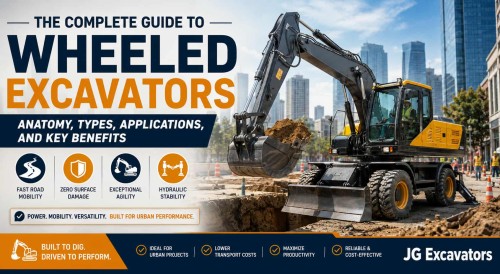 The Complete Guide to Wheeled Excavators: Anatomy, Types, Applications, and Key Benefits