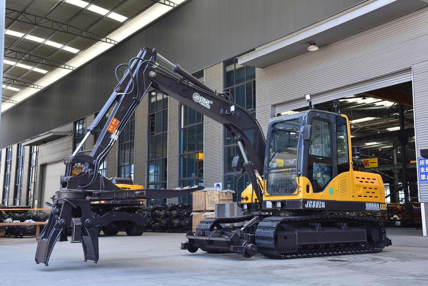 Jinggong Railway Equipment Railway Sleeper Laying Equipment Tamping Digger Pillow Change Rail Excav Buy