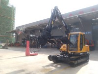 JG80LT 8.5 Ton Railway Sleeper Changing Machine with 360 Degree Rotating Grab and Optional Rescue System