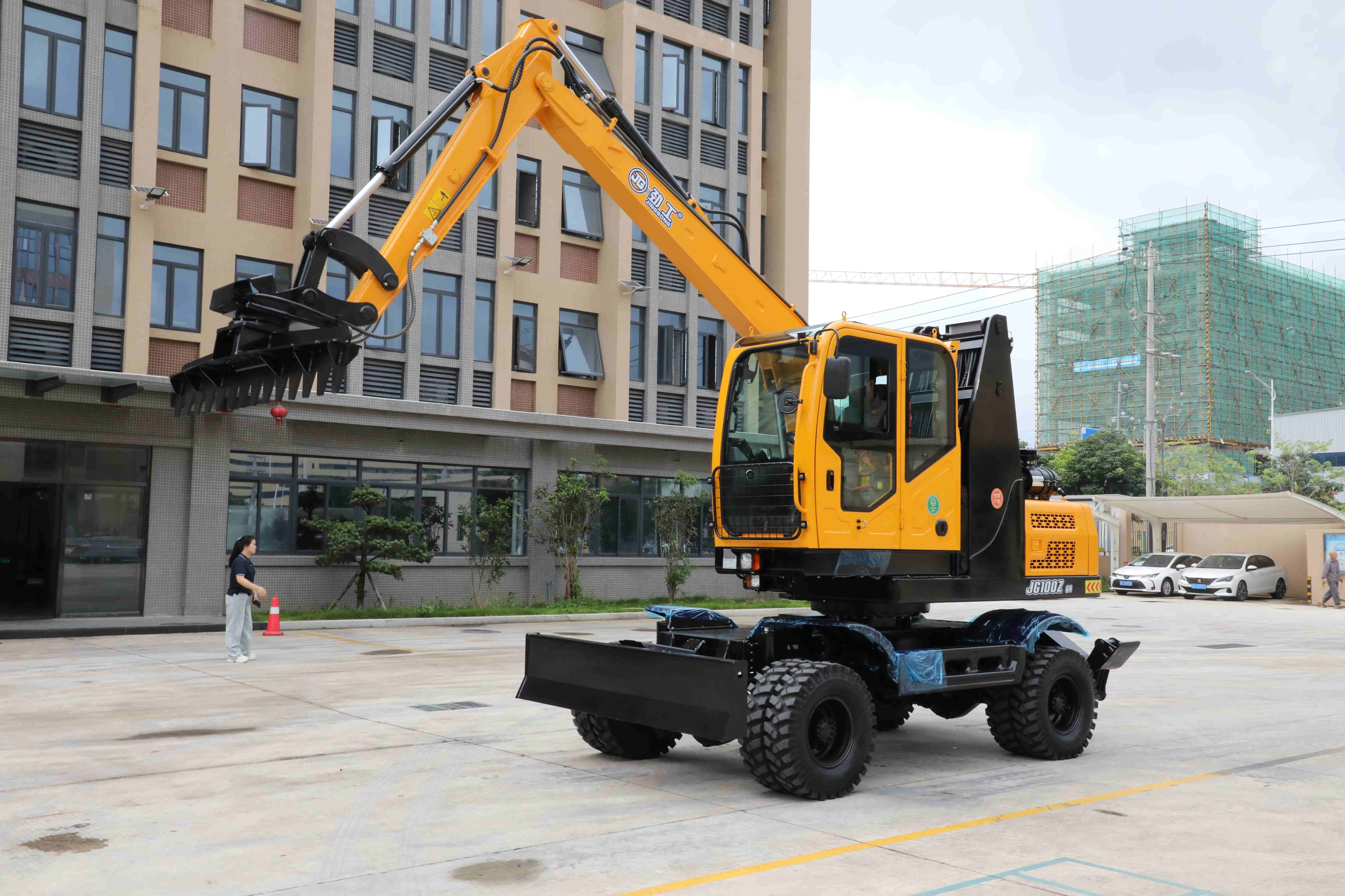 JG150ST Railway Sleeper Changer, Specialized Rail Machinery for Efficient Sleeper Replacement