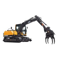 JG80lt 8.5-ton Single Head Tamper Railway Ballast Tamping Crawler excavator