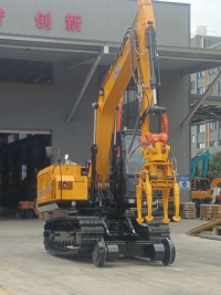 JG150LT Heavy Duty Railroad Tie Tamper Attachment Compaction Four-Corner Tamping Machine Track Excavator