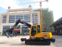 JG80LT 8.5 Ton Railway Sleeper Changing Machine with 360 Degree Rotating Grab and Optional Rescue System