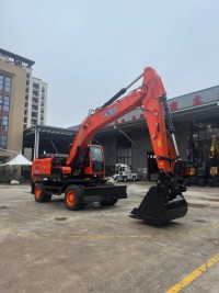 JG230S  22.5ton Original Construction Machinery Excavator Factory Price Wheeled Costomizable Excavator 1 Year Components