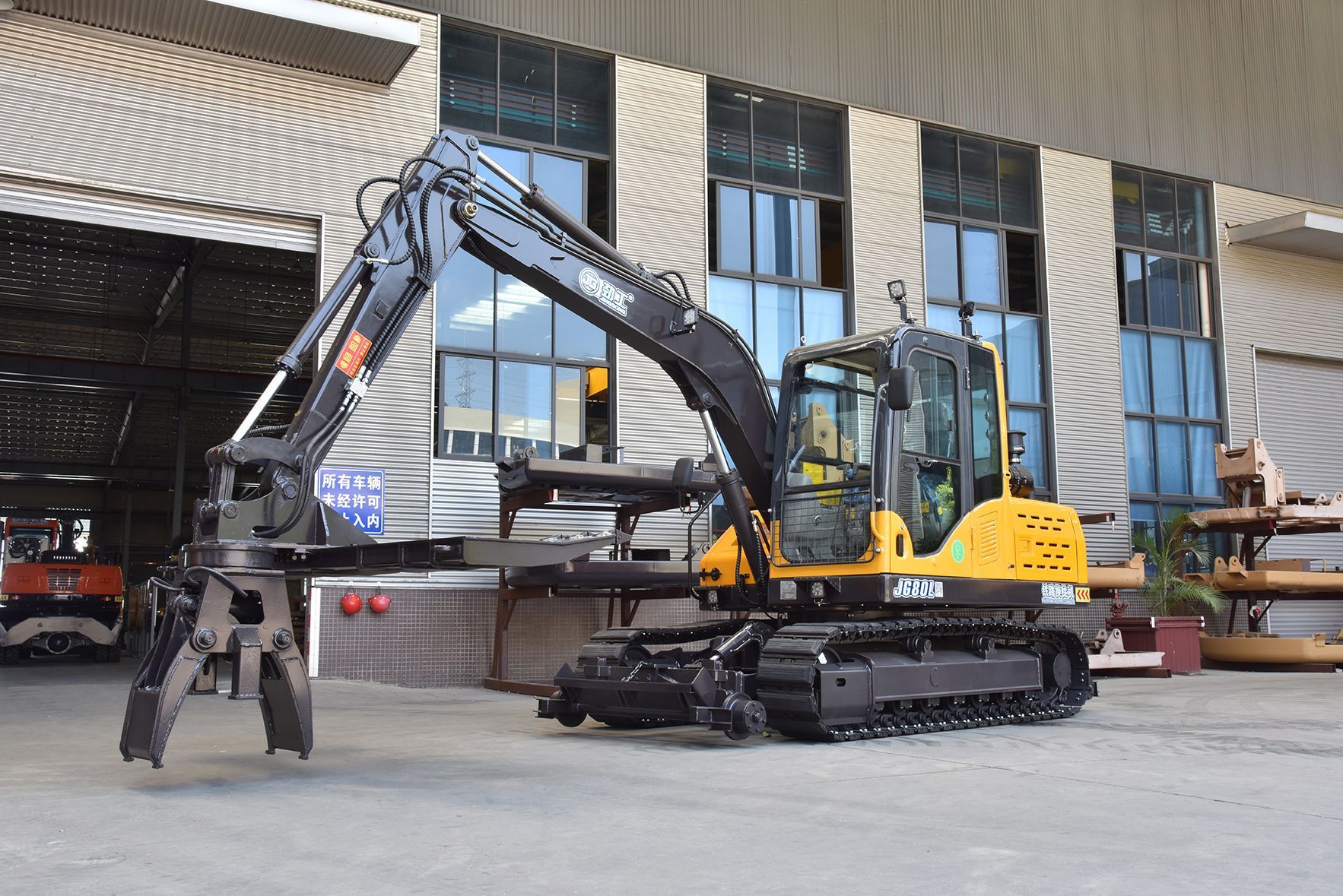 Jinggong Railway Equipment Railway Sleeper Laying Equipment Tamping Digger Pillow Change Rail Excav Buy