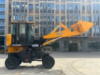 JG825  360° Rotating Loader, Wheeled Construction Machinery with 1.4m³ Bucket for Efficient Loading & Unloading