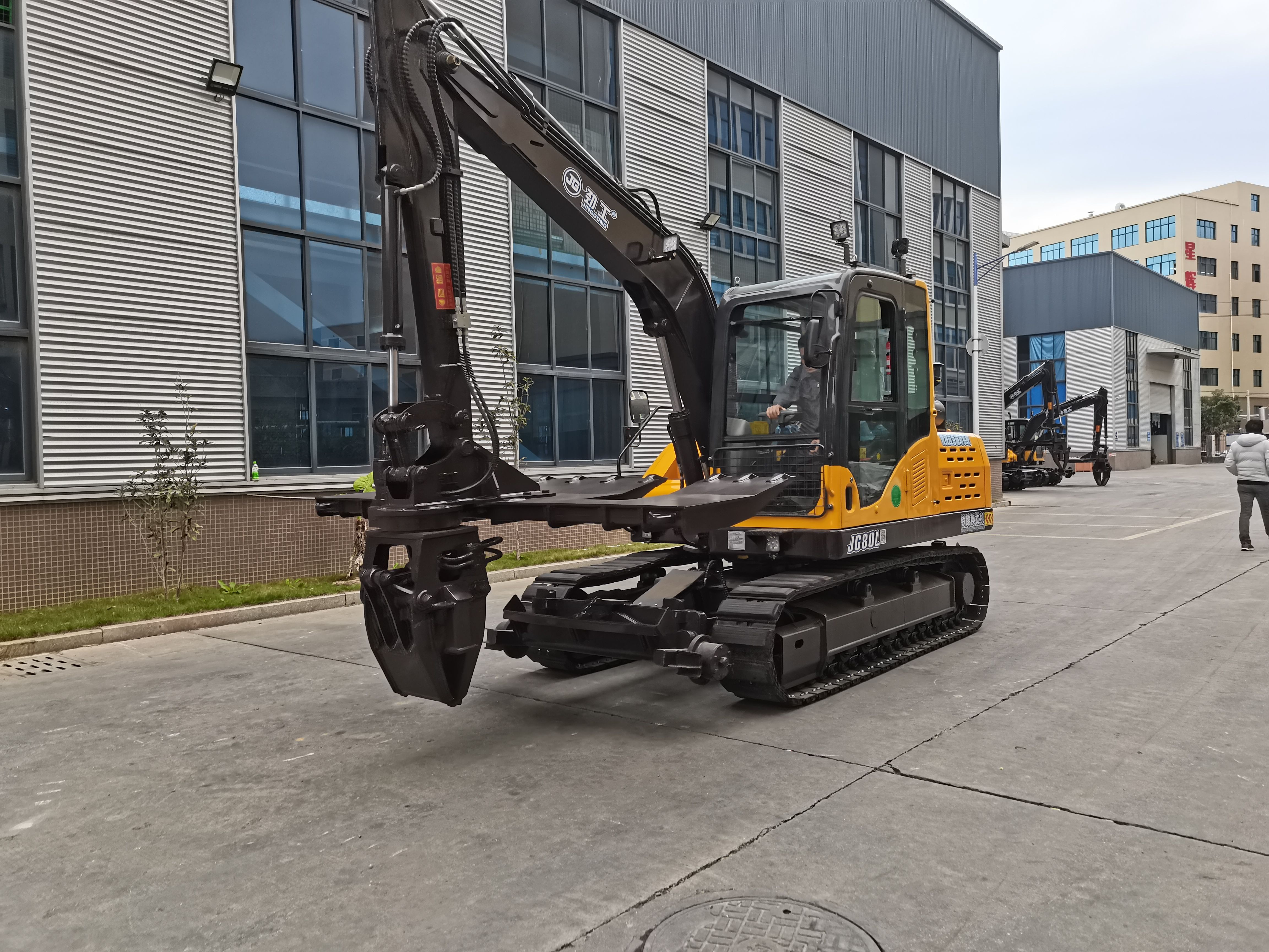 Jinggong Railway Equipment Railway Sleeper Laying Equipment Tamping Digger Pillow Change Rail Excav Buy