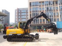 JG80LT 8.5 Ton Railway Sleeper Changing Machine with 360 Degree Rotating Grab and Optional Rescue System