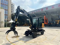 JG50S Compact Wheel Excavator 2380mm Dig Depth 5480mm Dump Height High Maneuverability