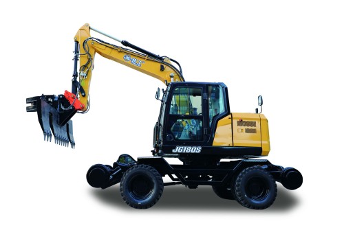 JG180S Railway Grab System Rapid Replacement Tooling Replacement and Yard Maintenance