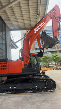 JG230L Crawler Excavator, Heavy-Duty Customizable Construction Machinery with Cummins Engine & 1m³ Bucket Capacity