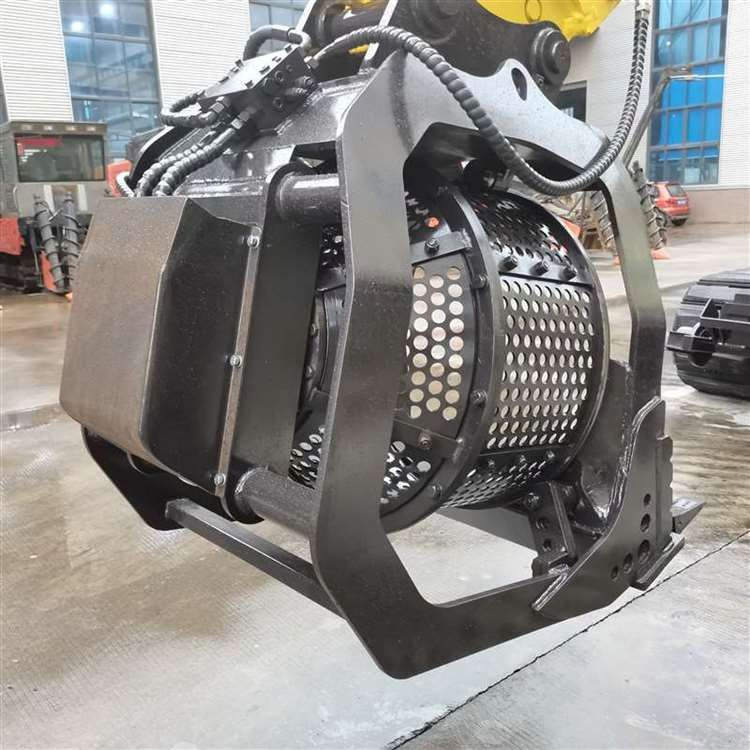 Jg80lt 8.5 Ton Crawler Excavator with Screening Bucket Railway Screening Machine